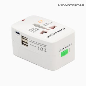 해외 여행용 USB C타입 충전 어댑터
