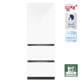 위니아 딤채 EDT33JBPYWT [공식인증점] 스탠드형 화이트 김치냉장고 330L