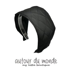 quilting basic hairband black