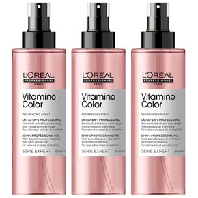 L`Oreal Professionnel 로레알 프로페셔널 세리 엑스퍼트 비타미노 컬러 10in1 190ml 3개