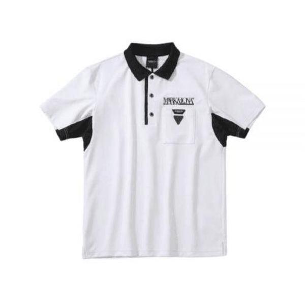 확대된 대표 마크앤로나 트레이닝 티셔츠 MCM4BAP540001 WHITE DOM