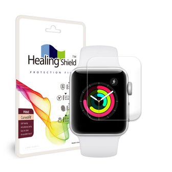 Healing Shield 애플워치3 42mm 프라임 고광택 액정보호필름 2매
