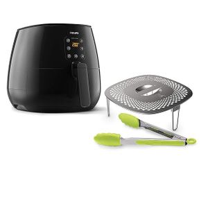 독일 필립스 에어프라이어 Philips Airfryer Essential XL 1.2 kg Fries 3 to 4 People 90% Less