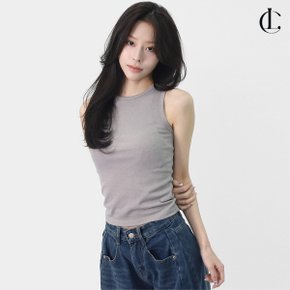 여자 여름 데일리 민소매 슬림핏 골지 스판 나시 슬리브리스 이너 (8color) LMGT004