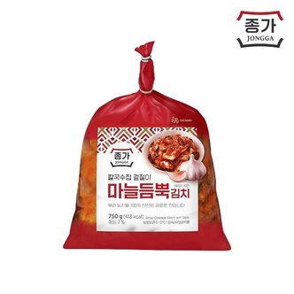  [종가] 마늘듬뿍김치750g(비닐)