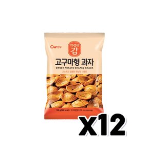 청우 고구마형과자 봉지스낵120g x 12개