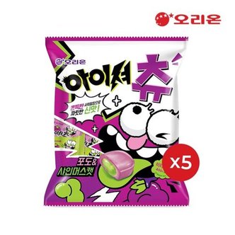  오리온 아이셔츄 벌크 포도샤인머스캣(193.5g) x 5개