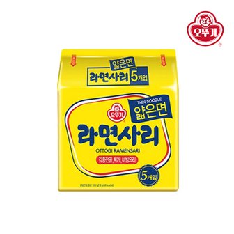 오뚜기 라면사리_얇은면 (110GX5)x 8개