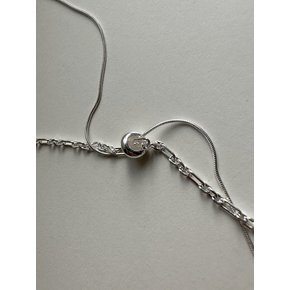 [925silver] Move necklace (2color)