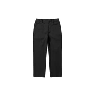 애드호크 여성 TR 테이퍼드핏 사이드 밴딩 팬츠 (블랙)