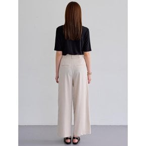 AR_Double buckle loose pants_IVORY