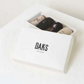 DBSS5E100WT [여성중목4족] 플라워 혼합패턴 단목 4족세트