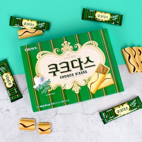 크라운 쿠크다스 비엔나커피 288g /과자 사무실간식