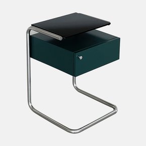 에이피알론드 VOO bed side table / dark green