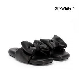 오프화이트 Off-White 오프화이트 엑스트라 패디드 보우 슬리퍼  OWIC005S22LEA0011000_BLACK