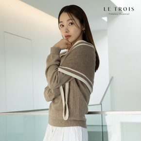 [직](방송)[LE TROIS]24FW 르투아 캐시미어100 스카프