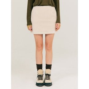 Dumble Mini Skirt_Cream