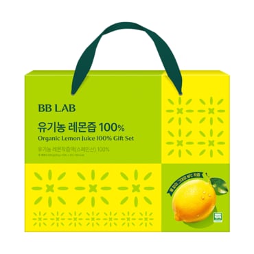 뉴트리원 비비랩 유기농 레몬즙 3개입 세트 1박스
