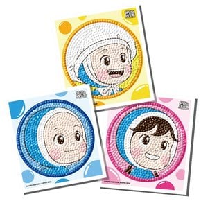 DIY 보석십자수 스티커 러블리 세포들 10x11 BST3-301