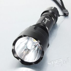 [창고대방출세일]Ultrafire 1200Lm CREE XM-L Q5 C8 LED 5-Mode 캠핑 낚시 후레쉬 손전등