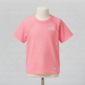 노스페이스 키즈 틴 선라이저 반팔 티 PINK NT7US41U