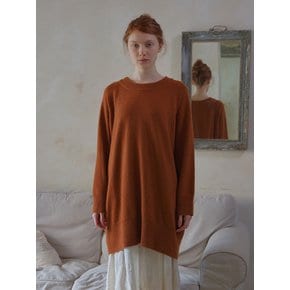 Cashmere round long knit