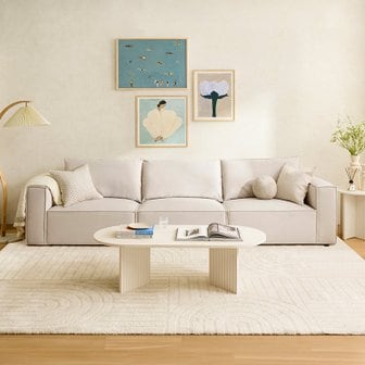  [S머니5%] [비밀혜택가]캄포패밀리 4인소파_아이보리