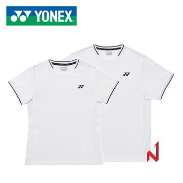 요넥스 2023FW요넥스 반팔티 235TS003M/235TS004F WH 남성/여성