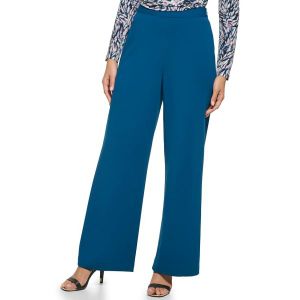 DKNY 3910224 DKNY Wide Leg Side Zip Pants