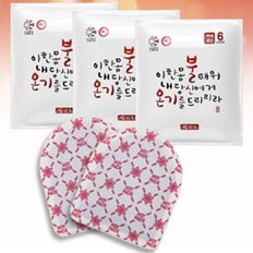 미니핫팩 20g 2개입 핫팩 발에붙이는 양말 발난로