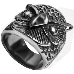 [MARK-4] FOREFINGER (OWL) RING