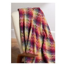 Montgomery Fringed Checked Wool-Blend Throw