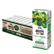 썬업 과일야채샐러드 그린 200ml x 24팩