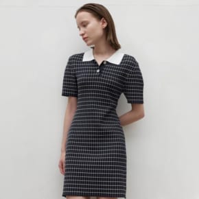 나인 DALI TWEED KNIT DRESS_S OP6196