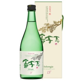  2019년 청와대설선물 박흥선 명인 솔송주 13도 700ml