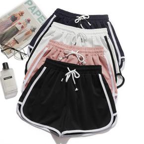[더블디] 4컬러 배색라인 돌핀팬츠 반바지 LKP033 (S10066961)