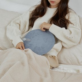 스웨이드 양면발열 휴대용 전기방석 PD-S270 릴렉스 블루