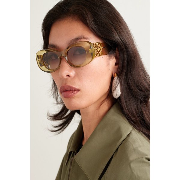 아나그램 오버사이즈 캣아이 아세테이트 선글라스 46376663162984041