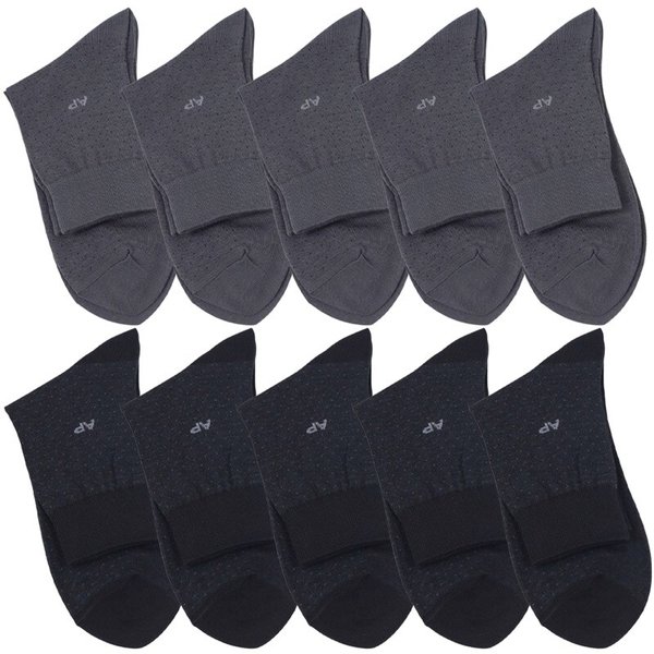 여름용 40수 남자메쉬양말 중목 10켤레 AP5550