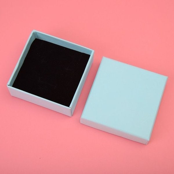 주얼리 케이스 민트블루 7cmX7cm (WFH85T0)