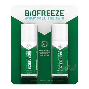 바이오프리즈 근육이완제 89mlX2개 BIOFREEZE PAIN RELIEVER