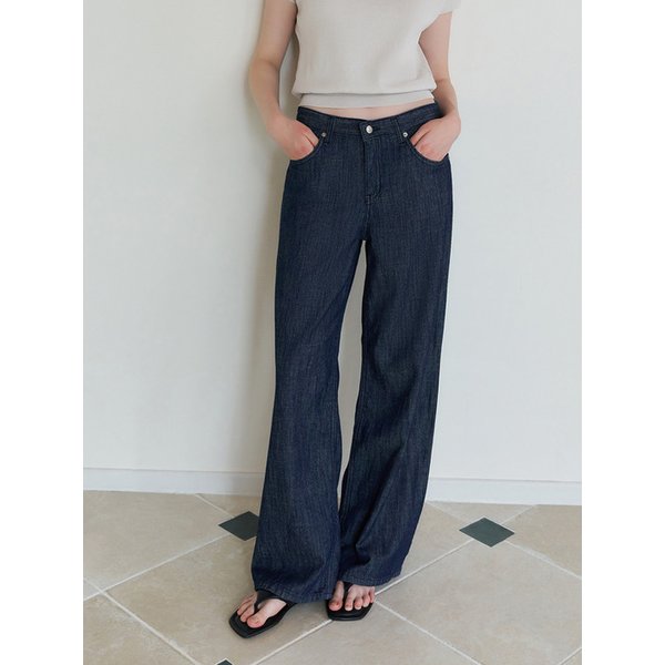Summer Wide Denim Pants_3color