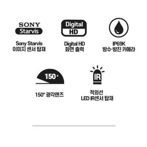 이노픽스 캠론 CVC-300 후방카메라 SONY STARVIS센서 IR적용(서울,경기,인천 출장장착가능)