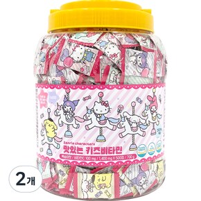산리오 캐릭터즈 맛있는 키즈 비타민 700g 500정 700g 2개