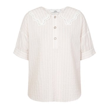 레노마레이디 레이스카라 블라우스 R2F21WBL070