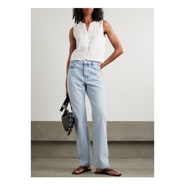 더 스테이플 미드라이즈 스트레이트 진 라이트 데님 1647597358619719