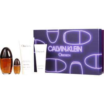 Calvin Klein 캘빈클라인 옵세션 세트 오드퍼퓸 100ml, 바디로션 200ml, 샤워젤 100ml, 오드퍼퓸 15ml 미니