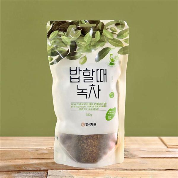 [명성제분] 밥할때 녹차(380g) (파우치형)(1)