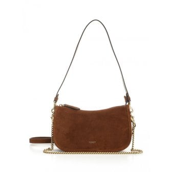 코치 여성 Waverly 스웨이드 백 CCC37 B4/WBR Brown /15 652058