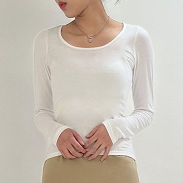 텐바이텐 U넥티셔츠 이너티 기본면티 BASIC U-NECK SHIRTS